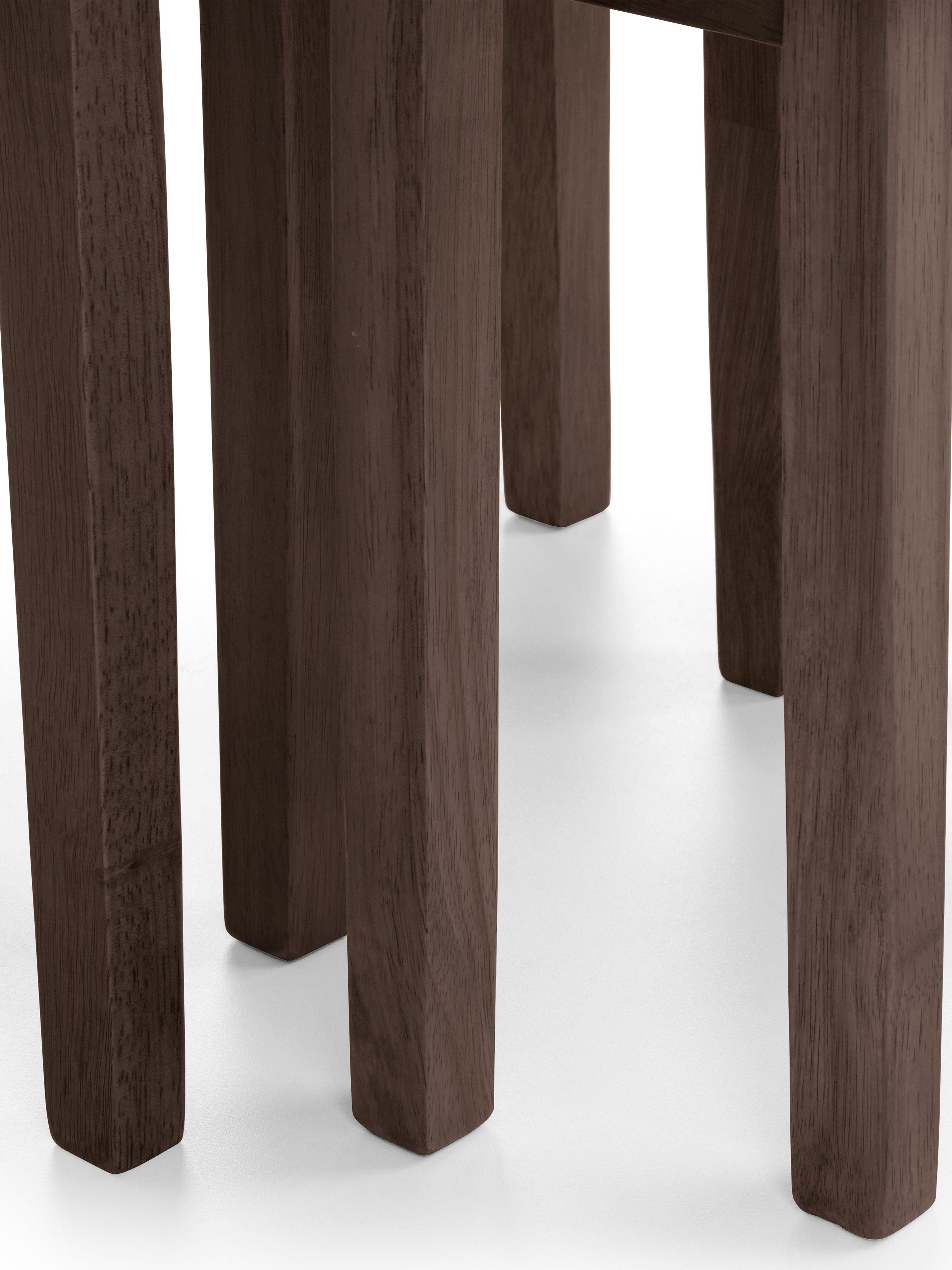 Milo Walnut Wood Nest of Tables